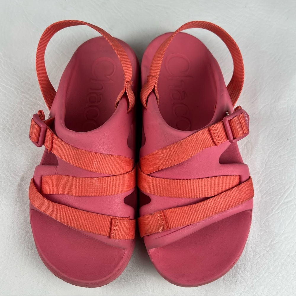 539aub Chaco Coral CHILLOS  and Pink Strappy Sandals kids 5